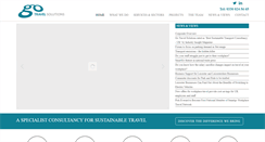 Desktop Screenshot of go-travel-solutions.com